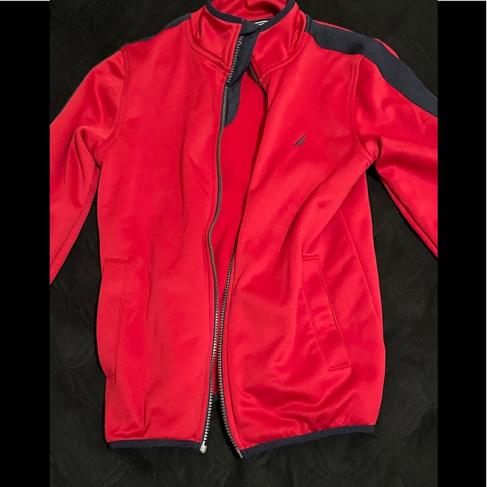 Red náutica sweater